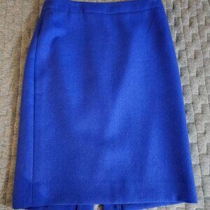 J.Crew Number 2 Pencil Skirt - Royal Blue